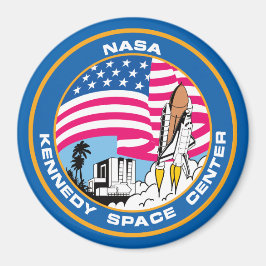 Kennedy Space Center voor de Nerd Geeks Magneet