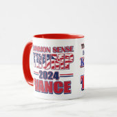 Kennedy steunt Trump Mok (Voorkant links)