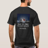 kennedy t-shirt (Achterkant)