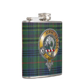 Kennedy Tartan & Badge Heupfles (Rechts)