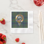 Kennedy Tartan & Badge Servet (Insitu)