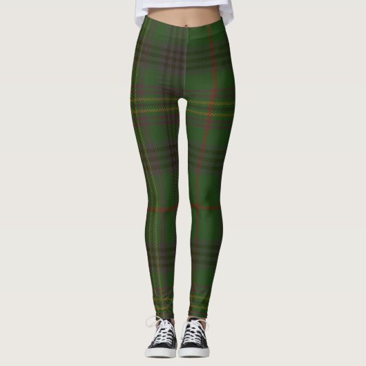 Kennedy Tartan Clan Pset Leggings (Voorkant)