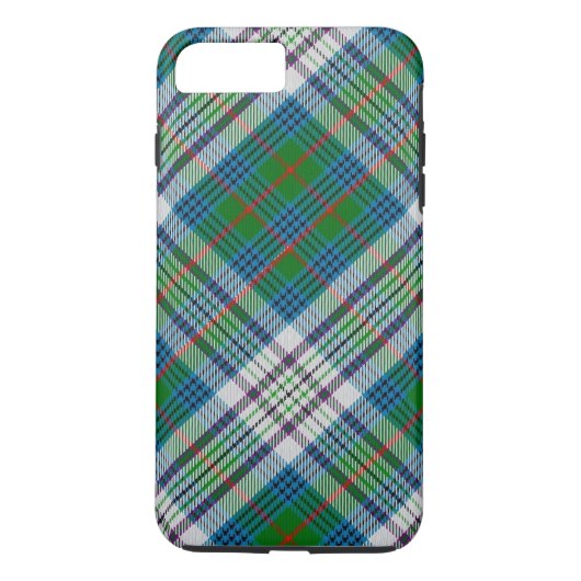 Kennedy Tartan iPhone 7 Plus hard Hoesje (Achterkant)