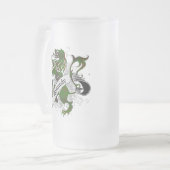 Kennedy Tartan Lion Matglas Bierpul (Voorkant links)