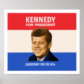 Kennedy voor President Poster (Voorkant)