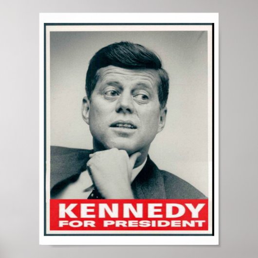 Kennedy voor President Poster (Voorkant)