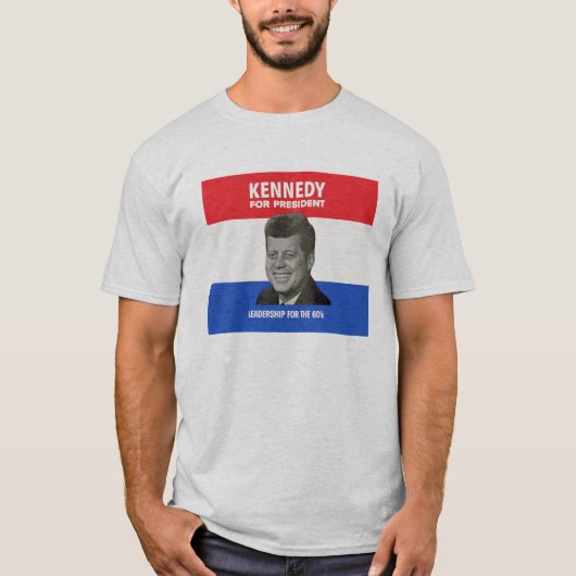 Kennedy voor President T-shirt (Voorkant)