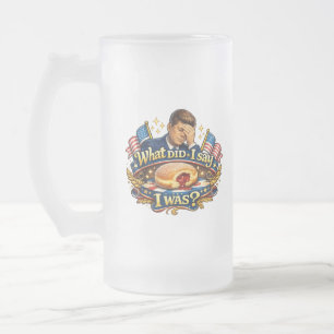 Kennedy's Duitsland Faux Paux Twijfelachtige Citat Matglas Bierpul