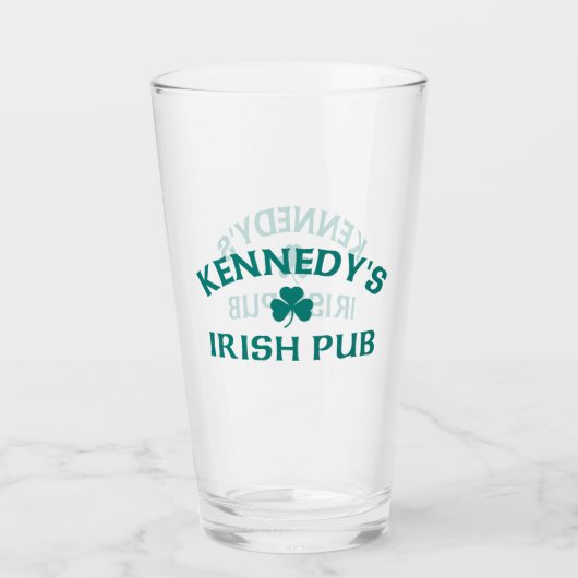 Kennedy's Irish Pub Glas (Voorkant)