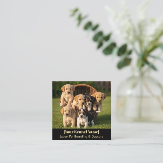  Kennel Visitekaartje (Staand voorkant)