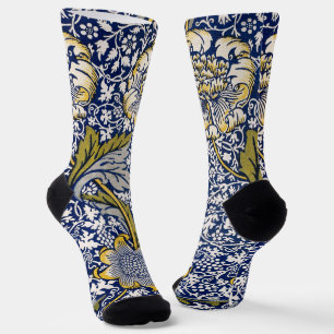 Kennet door William Morris, Vintage Textielkunst Sokken
