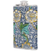  Kennet Floral William Morris art Blue Heupfles (Links)