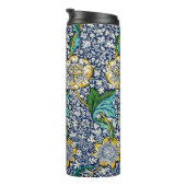 Kennet Floral William Morris art Blue Thermosbeker (Geroteerd rechts)