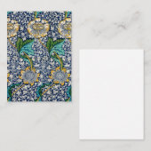  Kennet Floral William Morris Blue Blank Notitiekaartje (Voorkant / Achterkant)