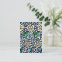 Kennet Floral William Morris Blue Blank