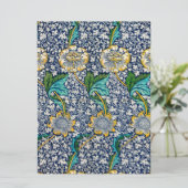 Kennet-patroon (van William Morris) Kaart (Staand voorkant)