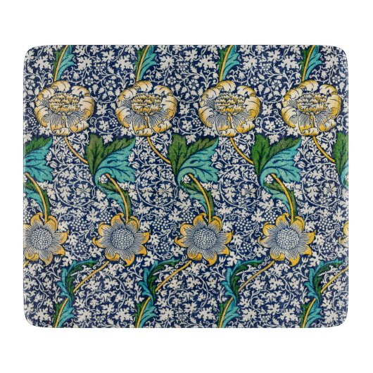 Kennet-patroon (van William Morris) Snijplank (Voorkant)