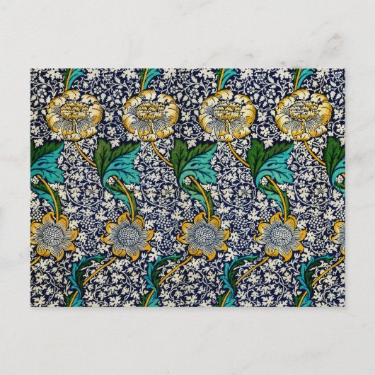 Kennet, patroon van William Morris (versie 2) Briefkaart (Voorkant)