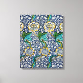 Kennet Pattern (door William Morris) Canvas Afdruk (Voorkant)