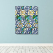 Kennet Pattern (door William Morris) Canvas Afdruk (Insitu (Houten vloer))