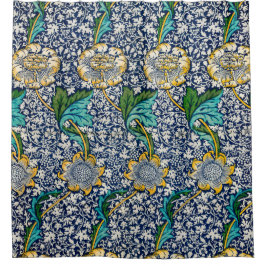Kennet Pattern (door William Morris) Douchegordijn