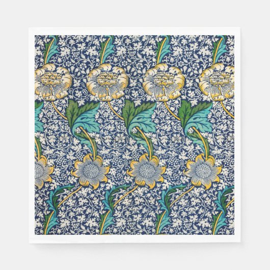 Kennet Pattern (door William Morris) Servet (Voorkant)