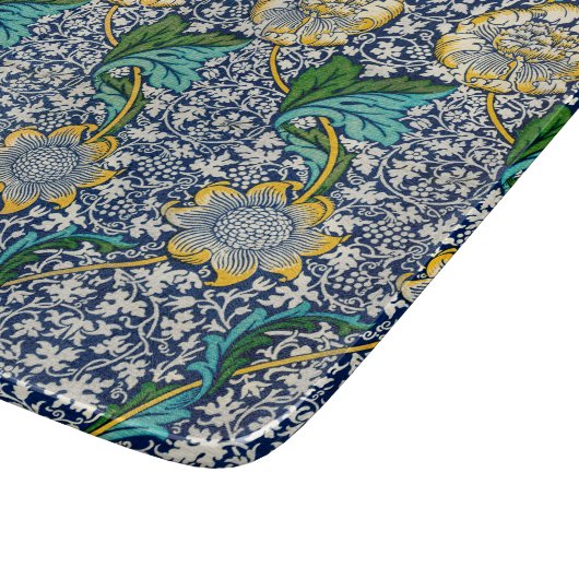 Kennet Pattern (door William Morris) Snijplank (Hoek)