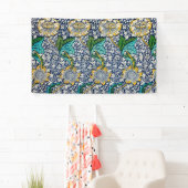 Kennet Pattern (door William Morris) Spandoek (Insitu)