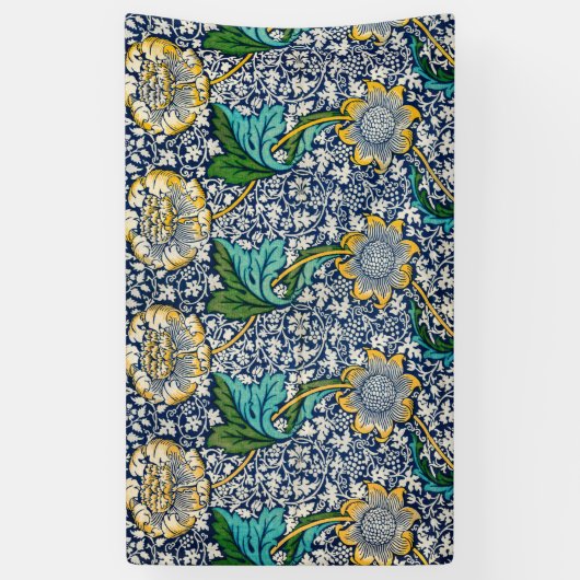 Kennet Pattern (door William Morris) Spandoek (Verticaal)