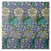 Kennet Pattern (door William Morris) Tegeltje (Voorkant)