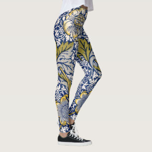 Kennet van William Morris, Vintage Textielkunst Leggings