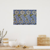 Kennet van William Morris, Vintage Textielkunst Poster (Keuken)