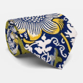 Kennet van William Morris, Vintage Textielkunst Stropdas (Opgerold)