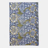 Kennet van William Morris, Vintage Textielkunst Theedoek (Verticaal)