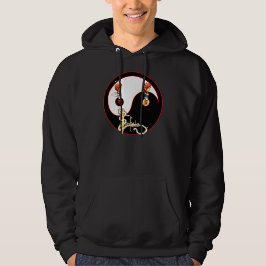 Kenneth Chibi Ying-Yang Hoodie (Voorkant)