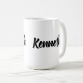 Kenneth Mannen naam, Koffiemok (Voorkant rechts)