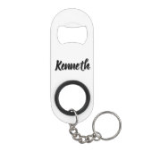 Kenneth Mannen naam, Mini Flessenopener (Achterkant)