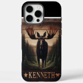 Kenneth's Woodland Moose Case-Mate iPhone Case (Achterkant)