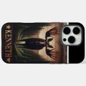 Kenneth's Woodland Moose Case-Mate iPhone Case (Achterkant (horizontaal))