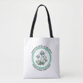 Kennett Square Mushroom Capital Souvenir Canvas ta Tote Bag (Voorkant)