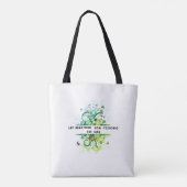 Kennett Square Mushroom Capital Souvenir Canvas ta Tote Bag (Achterkant)