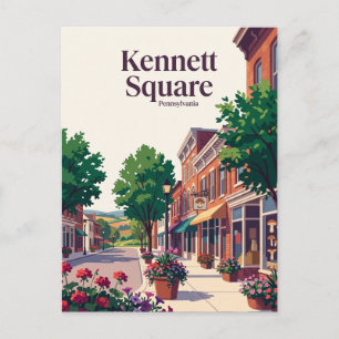 Kennett Square, Pennsylvania Briefkaart