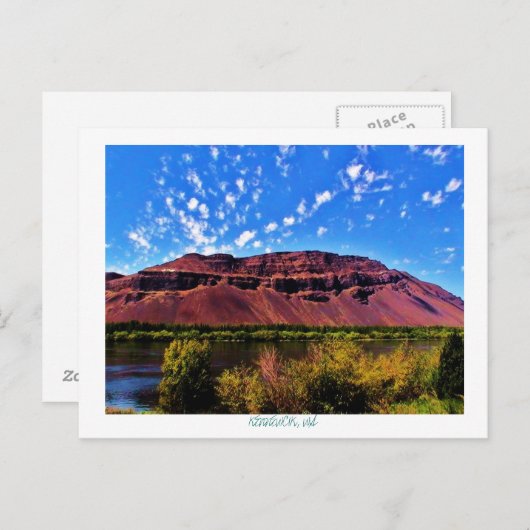 KENNEWICK, WA BRIEFKAART (Voorkant / Achterkant)