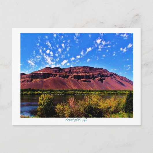 KENNEWICK, WA BRIEFKAART (Voorkant)