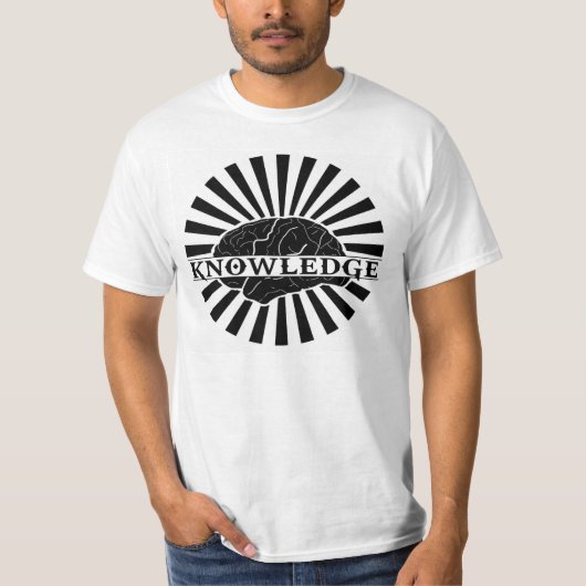 Kennis-burst-T-shirt T-shirt (Voorkant)