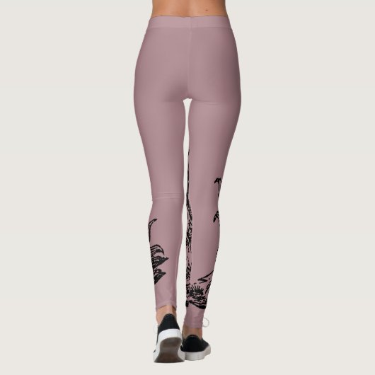 Kennis die onwetendheid Leggings (Achterkant)