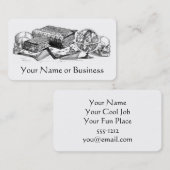 Kennis en Dood Visitekaartje (Voorkant / Achterkant)