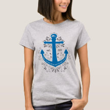 Kennis, Help en Hoop Anchor Light Grey Tshirt