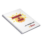 Kennis is een notitieboek van macht (Rechterzijde)