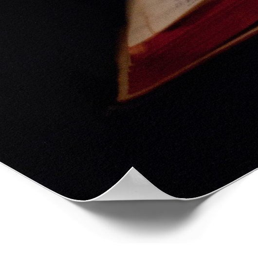 Kennis is gratis in de bibliotheek poster (Hoek)